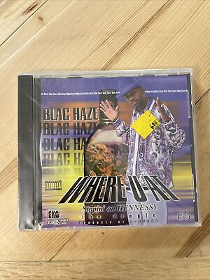 #ad NOS Sealed Blac Haze Where U At Sippin On Hennessy CD Single 1998 $7.91