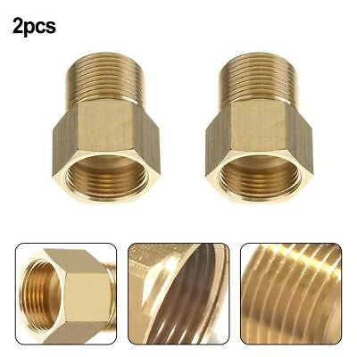 #ad M22 14mm Male Thread To M22 15mm Female Metric Adapter Pressure Washer Fitting $9.99