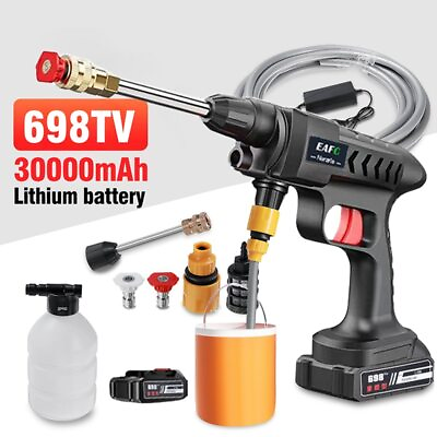 #ad 60BAR Electric Car Washer Gun High Pressure Cleaner Foam Nozzle For Cleaning $488.58