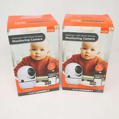 Lot of 2 MOBI Cam Connect HDX Wifi Baby Monitor Camera Wifi Tuya Home Assistant #ad $14.99