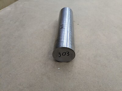 303 Round Stainless Steel Rod 2quot; x 8quot; length #ad $26.25