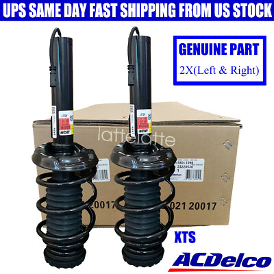 #ad #ad Pair Genuine Front Shock Absorber Strut Assys w Electric For 13 19 Cadillac XTS $438.99