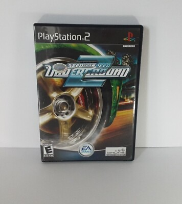#ad Need for Speed Underground 2 PlayStation 2 PS2 CIB Tested Working $20.00