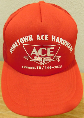 #ad VTG Hi There Hometown Ace Hardware Lebanon TN Truckers Hat $10.18