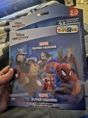 #ad DISNEY INFINITY 2.0 MARVEL Super Heroes Power Disc Album NEW Toys R Us Exclusive $10.00