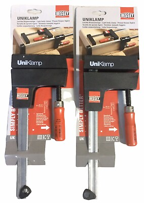 #ad #ad 2 Pack Bessey UK3.006 6 Inch UniKlamp Case Clamp Y5 $49.99