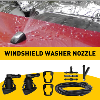 #ad 2x Windshield Wiper Water Spray Washer Nozzle For Ford F250 F350 450 BC3Z17603 $10.99