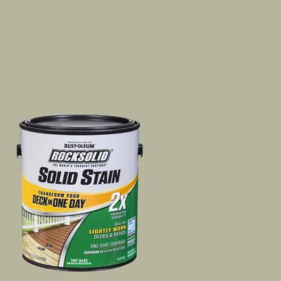 #ad #ad Rust Oleum RockSolid Paint 7.5quot;H x 7quot;W x 6.6quot;D Brown 1 gal Exterior Deck Stain $61.06