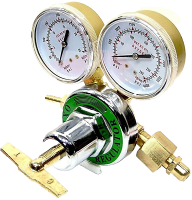 #ad Oxygen Gas Welding Regulator Pressure Gauge Victor Type Solid Brass CGA 540 $34.98
