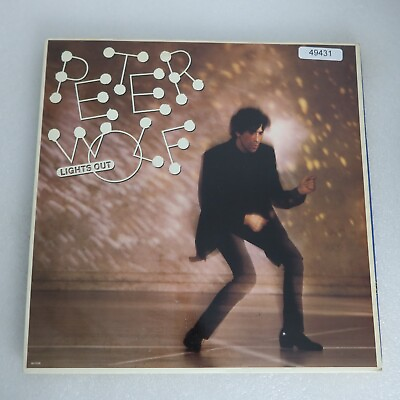 #ad Peter Wolf Lights Out LP Vinyl Record Album $9.77