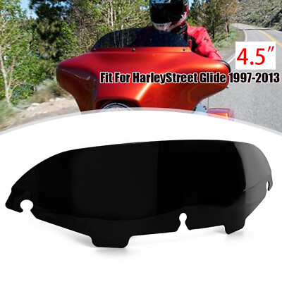 #ad #ad 4.5quot; Windshield Windscreen Fit for Harley Touring Electra Street Glide 1996 2013 $23.99
