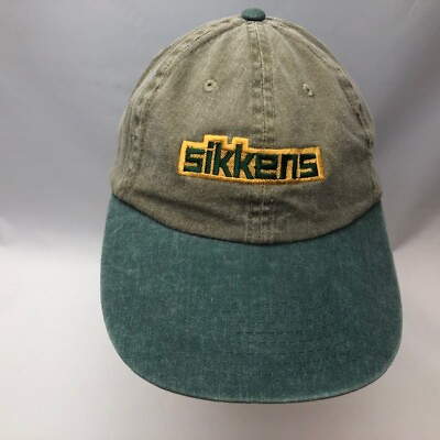 #ad Sikkens Wood Stains amp; Paints Hat Ball Cap Adjustable Buckle OSFM Green Finishes $12.97