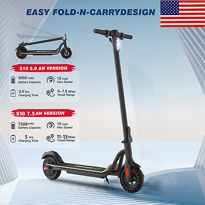 #ad #ad MEGAWHEELS S10 ADULT FOLDING ELECTRIC SCOOTER 36V E SCOOTER URBAN CITY COMMUTE $219.00