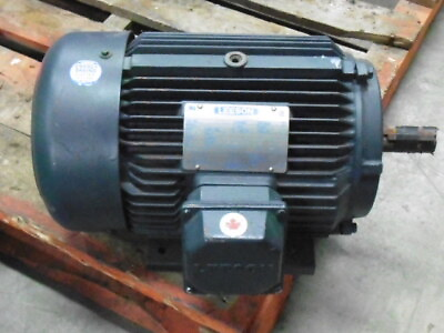 #ad Leeson Motor 5 2.5HP 1754 880RPM 575V 215T TEFC 1WCT 3Ph 5.0A 60Hz USED $399.99