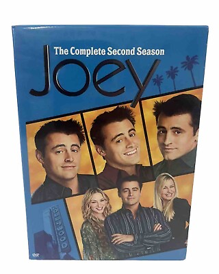 #ad Joey Complete Second Season 2 DVD 2008 6 Disc Matt LeBlanc New Sealed NOS $664.95