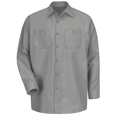 #ad #ad Red Kap Men#x27;s Long Sleeve Industrial Work Shirt $21.49