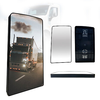 #ad SPLENDID Upper Mirror Glass for Peterbilt 579 567 Flat Heated Driver Side $41.35