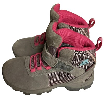 #ad ZeroXposur Portland Girls Hiking Boots Strawberry Moon Waterproof Size 13C $20.00