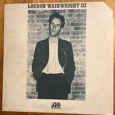 #ad Loudon Wainwright III Self Titled 1971 Atlantic K40107 Vinyl LP $5.99