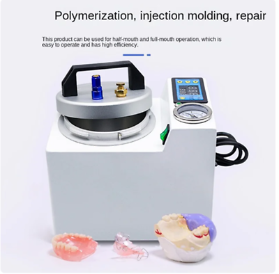 #ad Dental Lab Automatic Polymerizer Portable Curing Pressure Pot Polymerizing $348.90