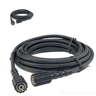 #ad #ad Briggs And Stratton 1 4in x 25ft Pressure Washer Hose 196006GS Garden Outdoor $47.98