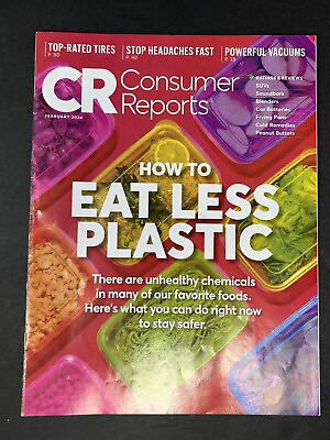 #ad Consumer Reports Magazine 2024 February $4.99
