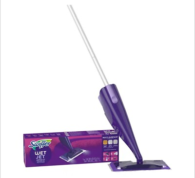 #ad Swiffer WETJET Hardwoodfloor Spray MOP Cleaner Starter Kit $30.00