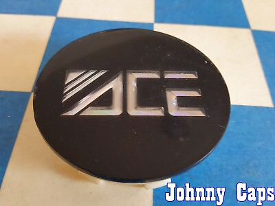 #ad ACE Wheels 46 BLACK Center Cap # L033 Custom Center Cap QTY. 1 $26.45