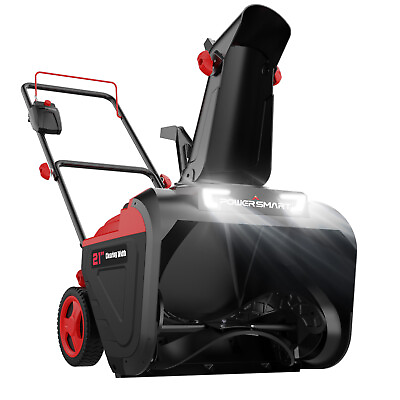 #ad Cordless Snow Blower 21 Inch Clearing Width with 40V 4.0Ah Battery and Charger $358.89