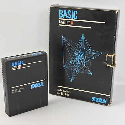 BASIC Level III 3 B Big Box B 40 Sega SC 3000 2257 sc $120.00