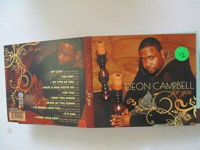 #ad Deon Campbell For You cd $11.99