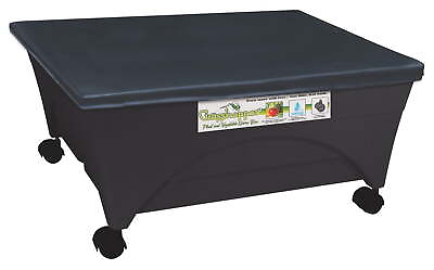 #ad 24quot;x 20quot; x 9.5quot; Black Polyethylene Raised Garden Kit with Self Watering $27.99