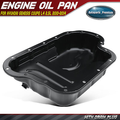 #ad New Engine Oil Pan Sump for Hyundai Genesis Coupe L4 2.5L 2010 2014 21510 2C000 $39.99