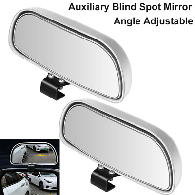 #ad Adjustable Car Angle Blind Rearview Spot Parking Outside Wing Mirror Universal $23.74