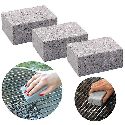 #ad Barbecue Grill Brick Cleaning Block BBQ Scraper griddle Cleaning Stone $8.90