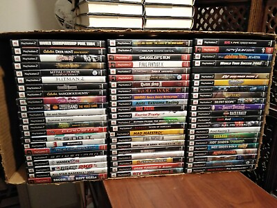 PlayStation 2 PS2 Games with manuals Most are mint $128.00