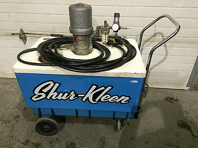 #ad SHUR KLEEN model 1000 pneumatic heated bath pressure washer $1350.00