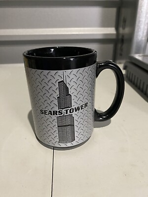 #ad Chicago Sears Tower Mug Rare $30.00