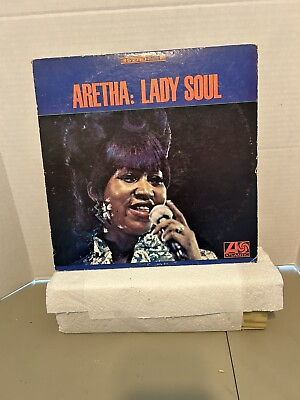 #ad #ad Aretha Franklin: Lady Soul Atlantic Records 1968 Vinyl LP SD 8176 $29.99