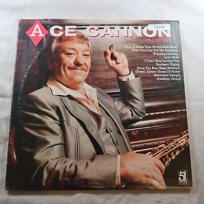 #ad Ace Cannon Volume I Record Album Vinyl LP $4.04