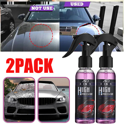 #ad 3 in 1 High Protection Hydrophobic Shine Armor Car Coat Ceramic Coating Spray US $12.95