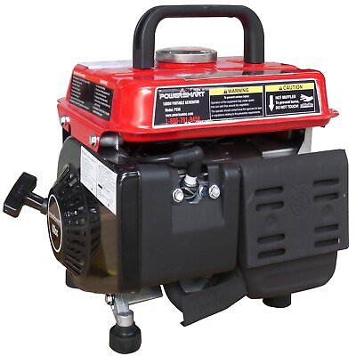 #ad Portable Gas Generator RV Camping Power Electric Small Quiet Gasoline Powered $204.34