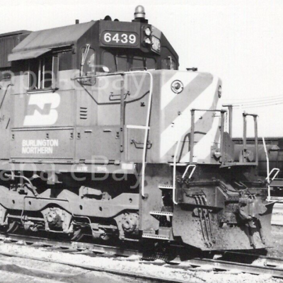 #ad 1984 Burlington Northern Railway Electromotive SD 45 #6439 Denver Colorado $37.50