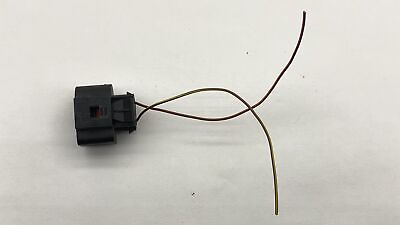 #ad Vw Audi Washer Fluid Sensor Plug 2 Wire Pigtail OEM #7M0973202 $15.59