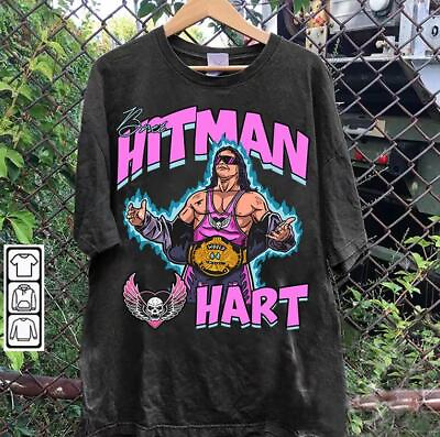 #ad Vintage 90s Graphic Style Bret Hart TShirt Bret Hart Hitman Sweatshirt Ameri $23.99