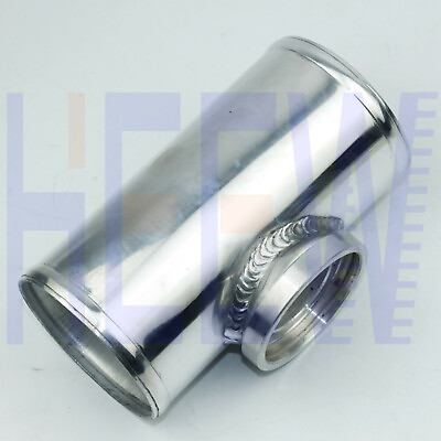 #ad 2.75 70mm Straight SSQV SQV BOV HKS Off Valve Tube Aluminum Pipe Flange Adapter $17.83