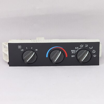 #ad AC HVAC Climate Control Switch Module Heater Dash Panel For GMC Chevy Isuzu OEM $114.75