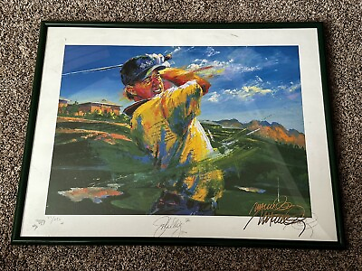 #ad John Elway Malcolm Farley Limited Edition Signed Art Print 77 250 see Photo $400.00