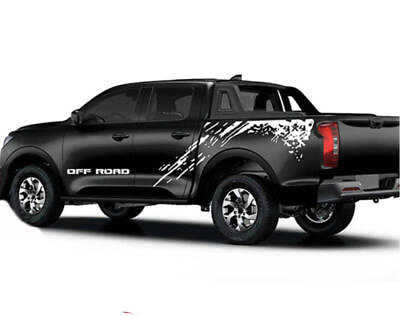 #ad Graphic Off Road Mud Splash Car Sticker For Ford Ranger Trunk Bed Box Side Decal $70.00