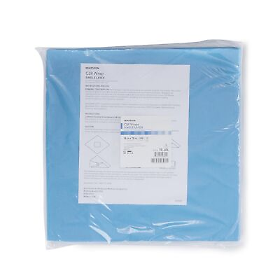#ad #ad McKesson Sterilization Wrap Single Layer Blue 15 x 15quot; 1000 Ct $126.46